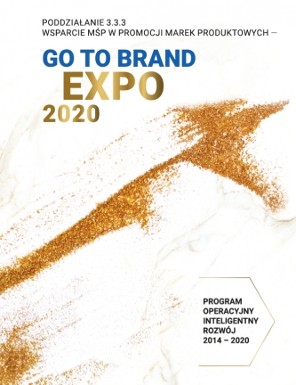 Przedstawiamy Katalog dla Poddziałania 3.3.3 Wsparcie MŚP w promocji Marek Produktowych - Go to Brand EXPO 2020 